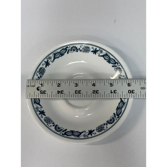 Corelle Corning Old Town Blue Onion 6 1/4” Saucer Set of 5 🇺🇸 - Picture 4 of 6